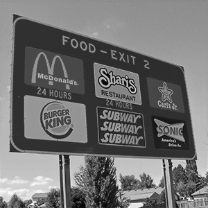 Sign - GIF Grayscale
